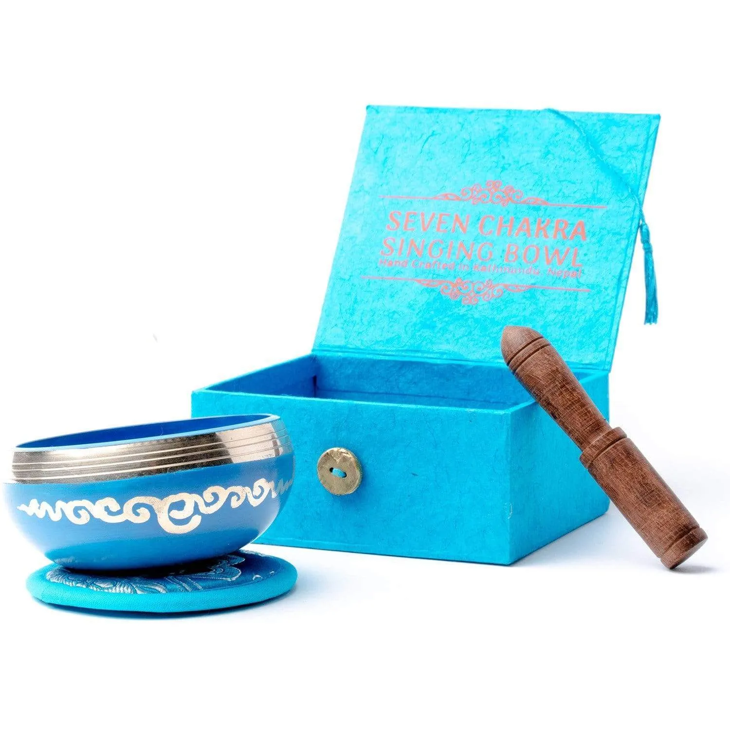 Singing Bowl Vishudda Chakra Gift Box - 3 inch