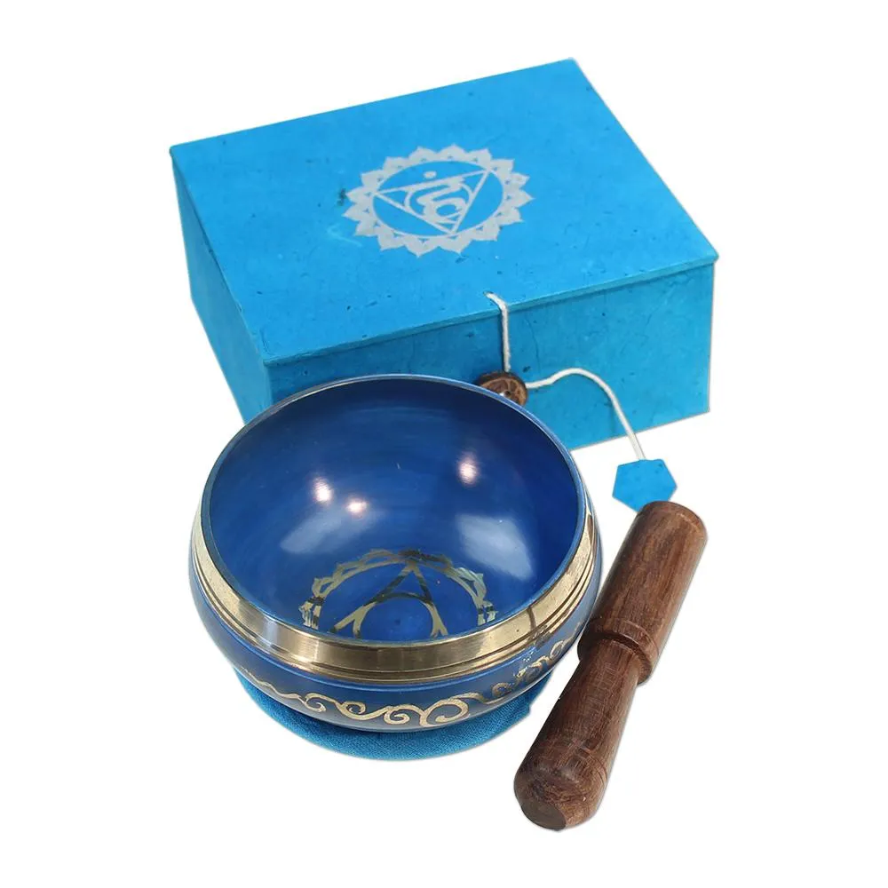 Singing Bowl Vishudda Chakra Gift Box - 3 inch