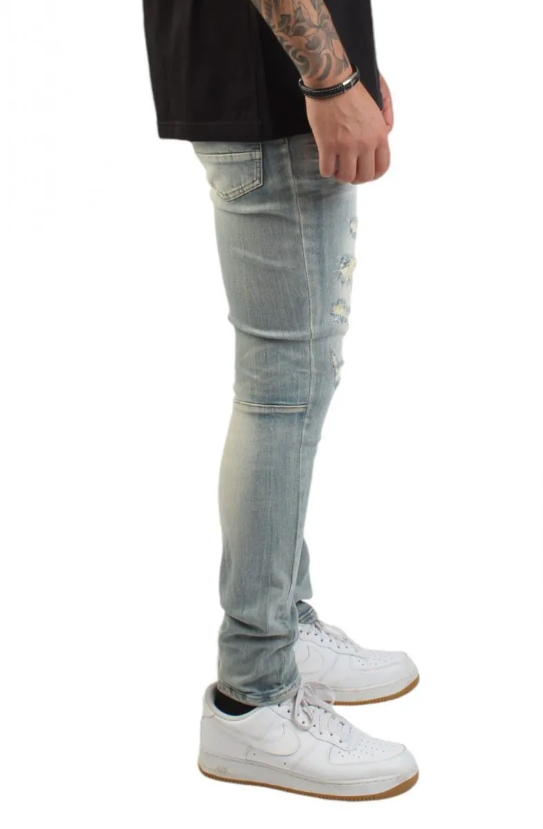 Smoke Rise  Los Ripped Jeans