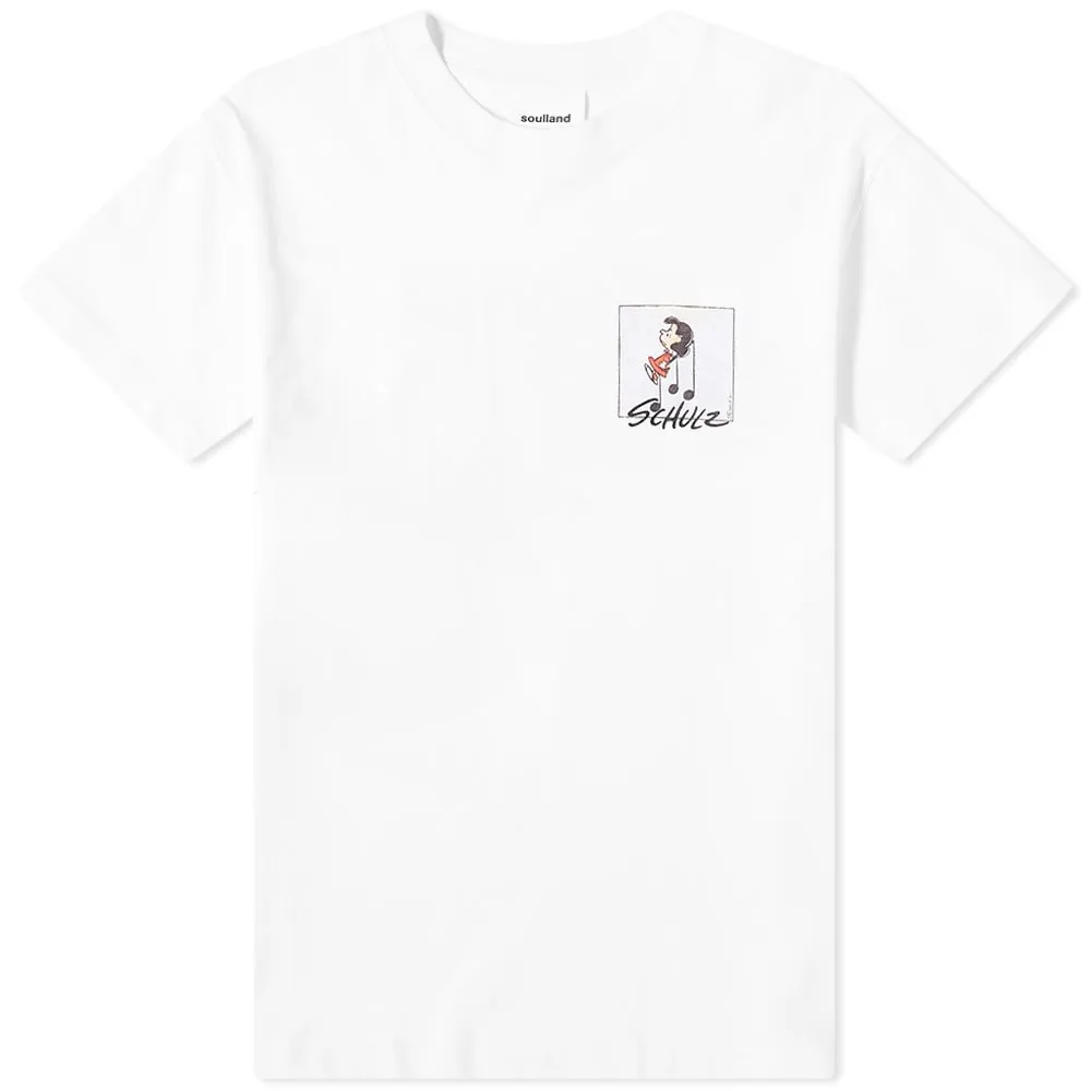 Soulland x Peanuts Lucy T-ShirtWhite