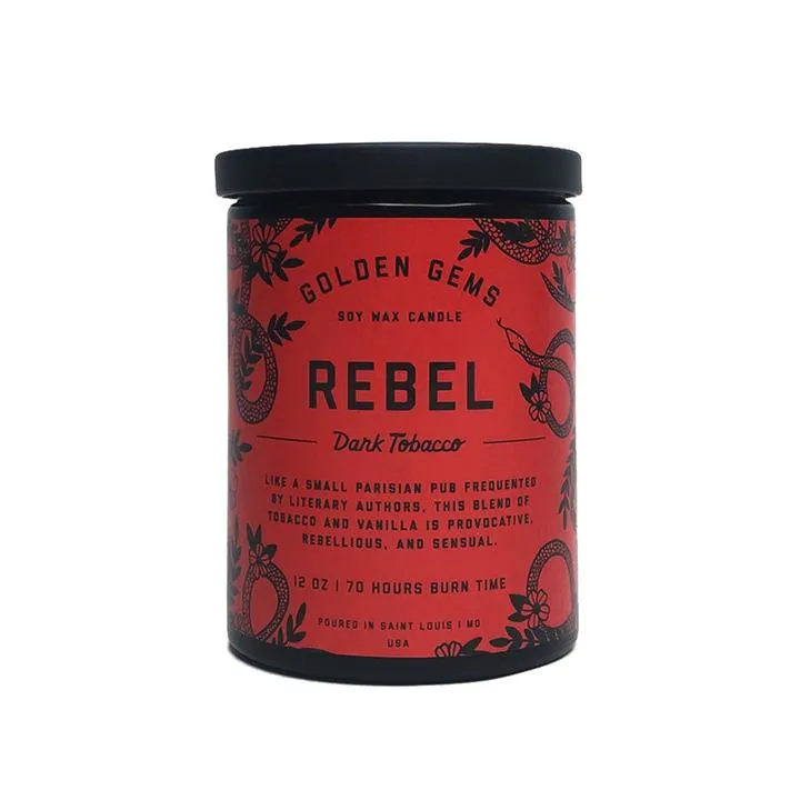 Soy Wax Candle - Rebel