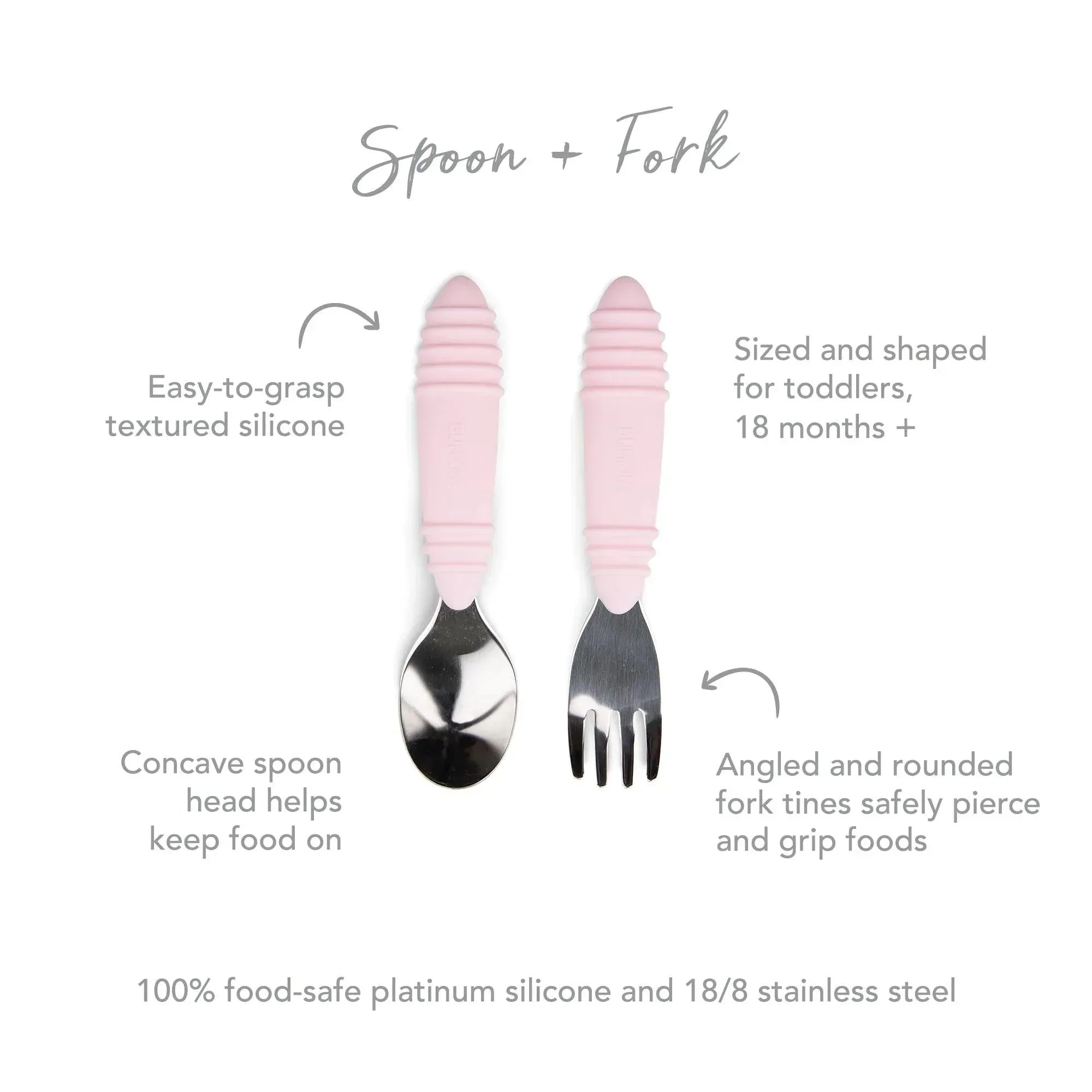 Spoon + Fork: Pink