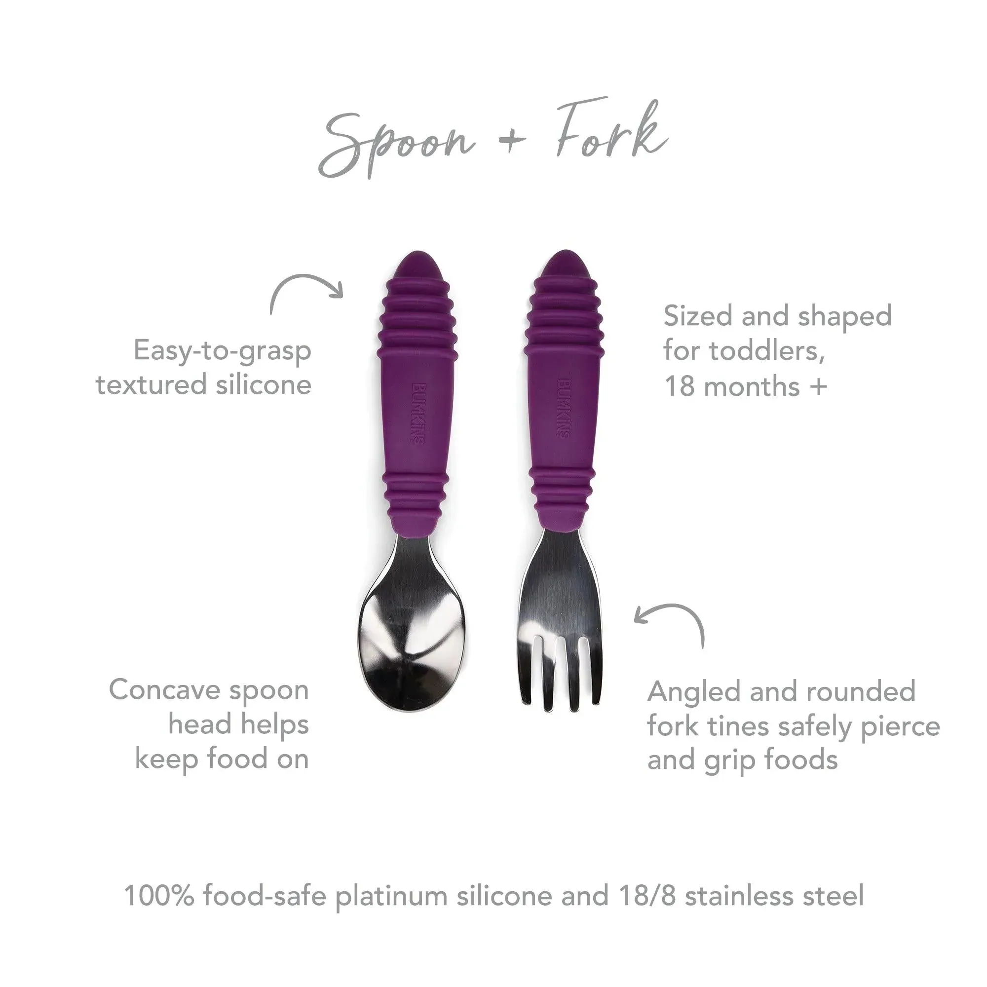 Spoon + Fork: Purple