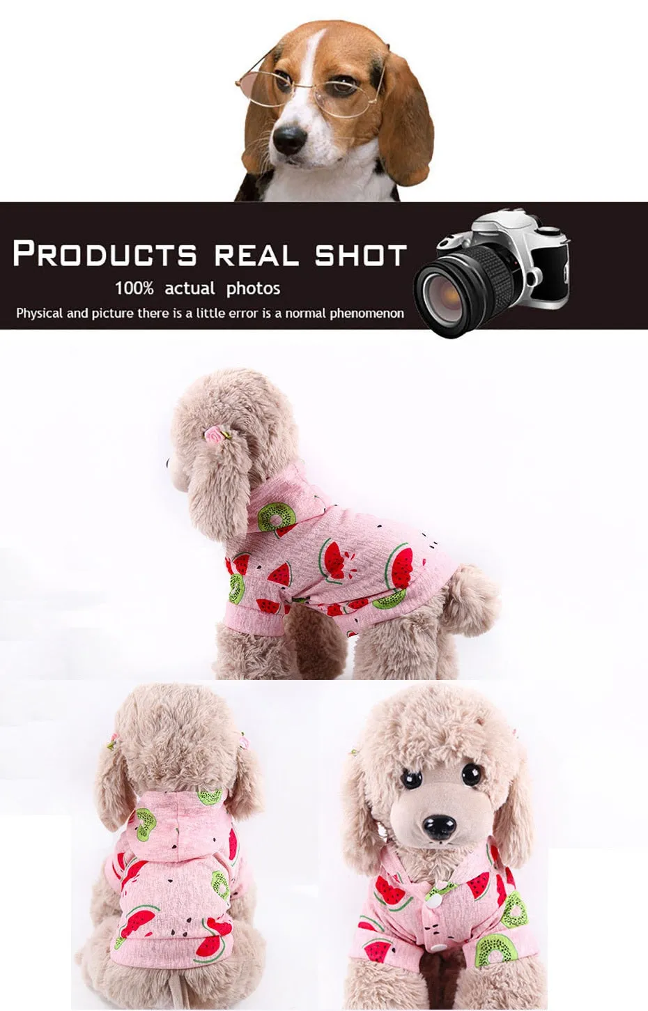 Summer Sun Protection Dog Clothe Hoodies