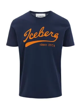 T-shirt Iceberg uomo F0106301 blu P22