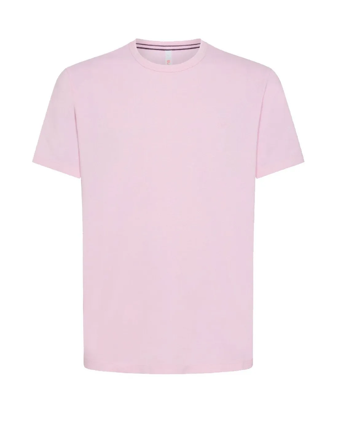 T-shirt Sun68 uomo Cold dyed T34127 rosa ciclamino