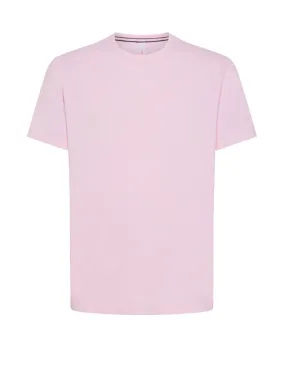 T-shirt Sun68 uomo Cold dyed T34127 rosa ciclamino