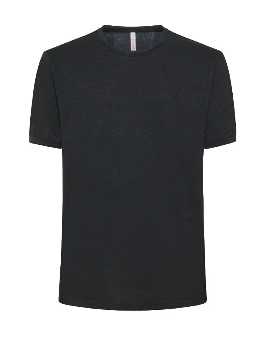 T-shirt Sun68 uomo Round bottom T34118 nera