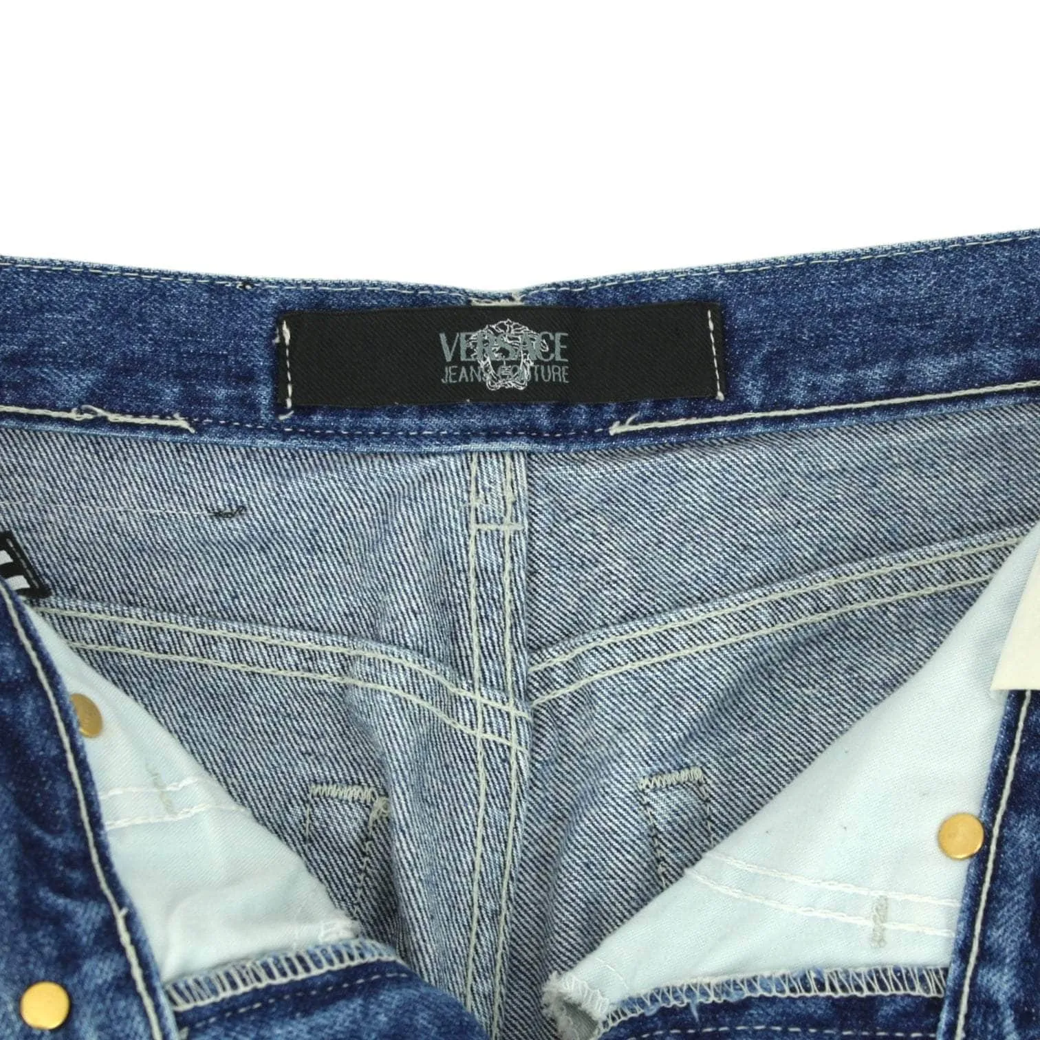 Versace High Waist Denim Jeans