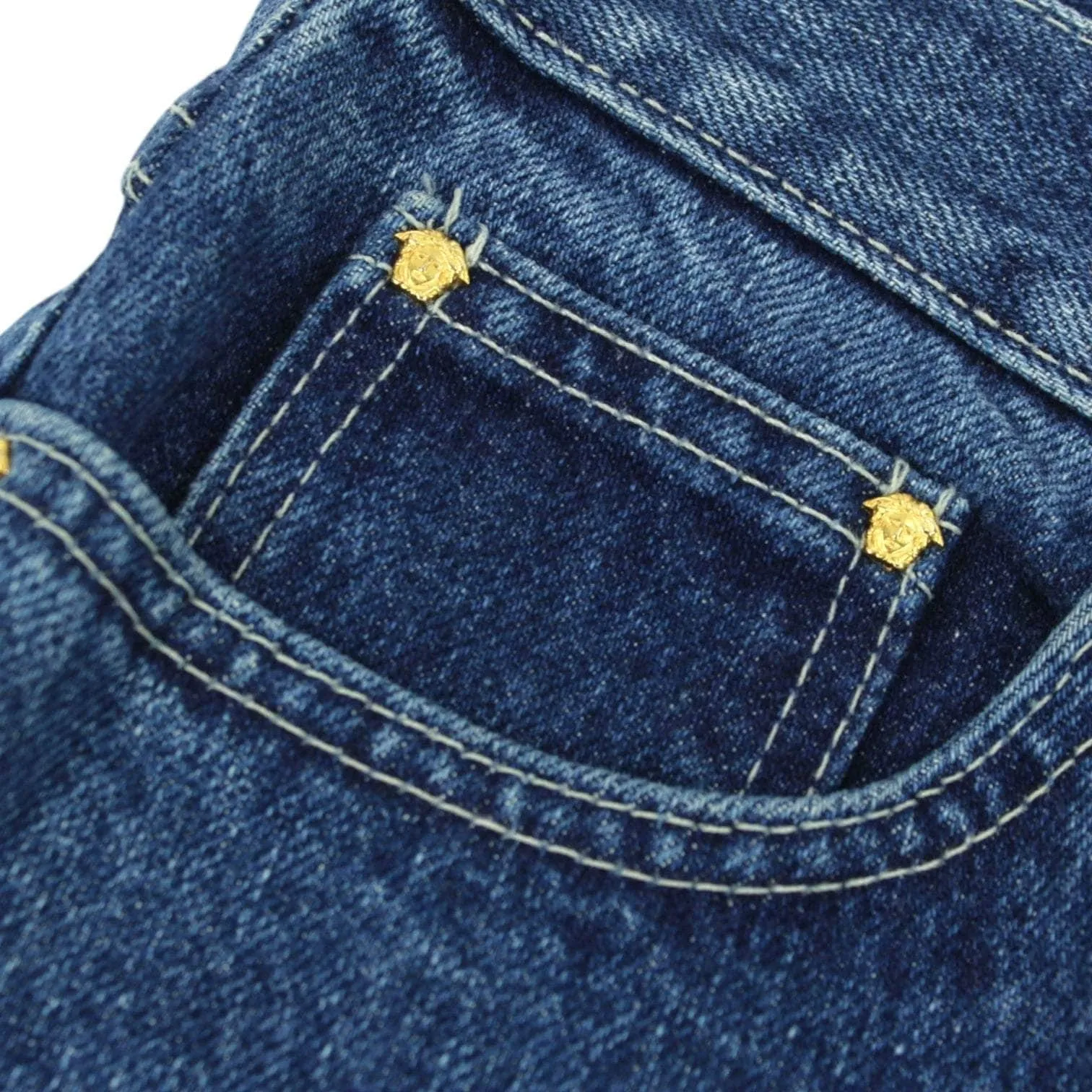 Versace High Waist Denim Jeans