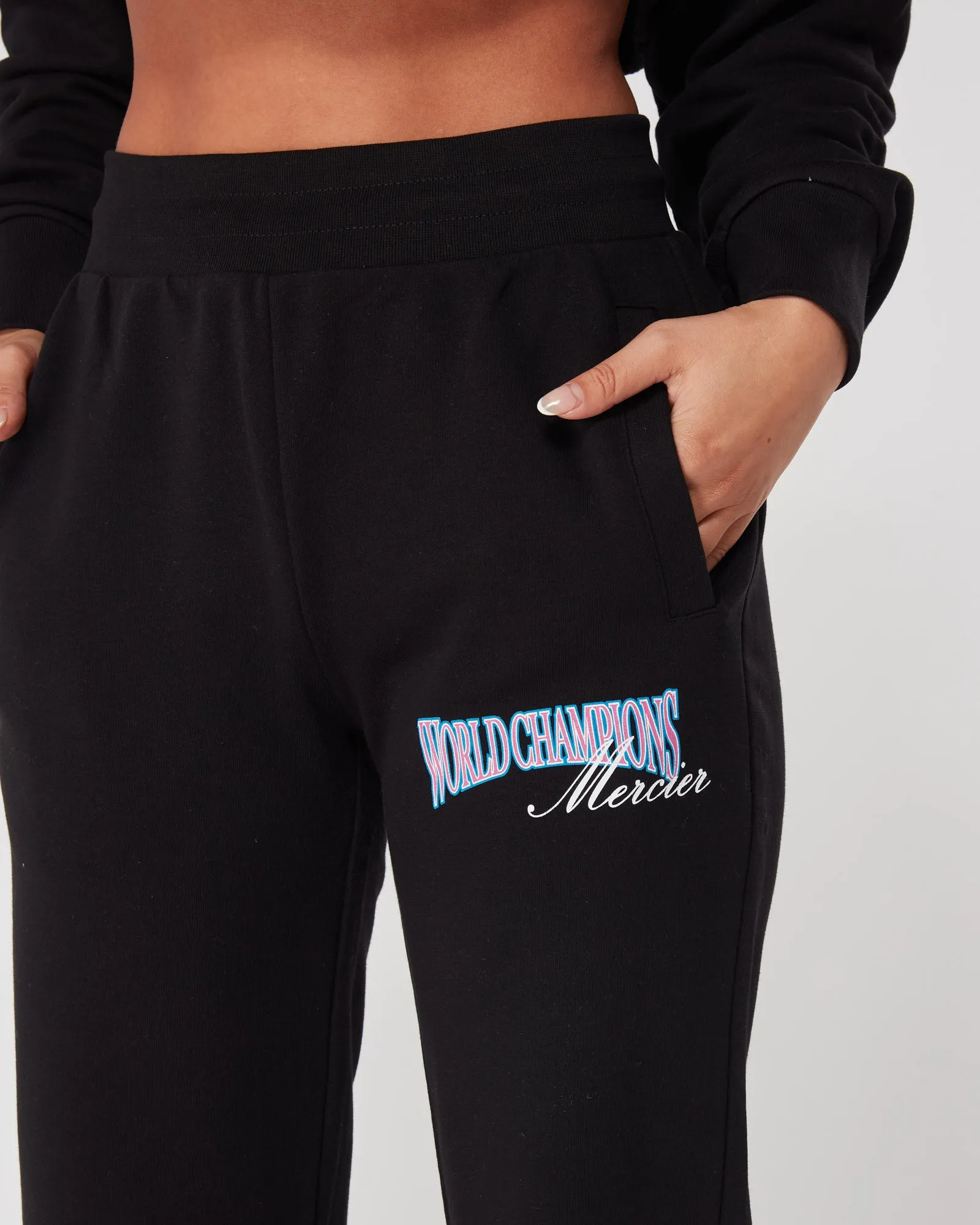 Womens Black Mercier World Champions Bottoms